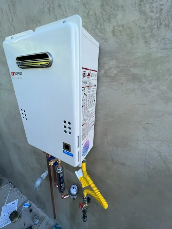 Tankless water heater installation for Boone homes